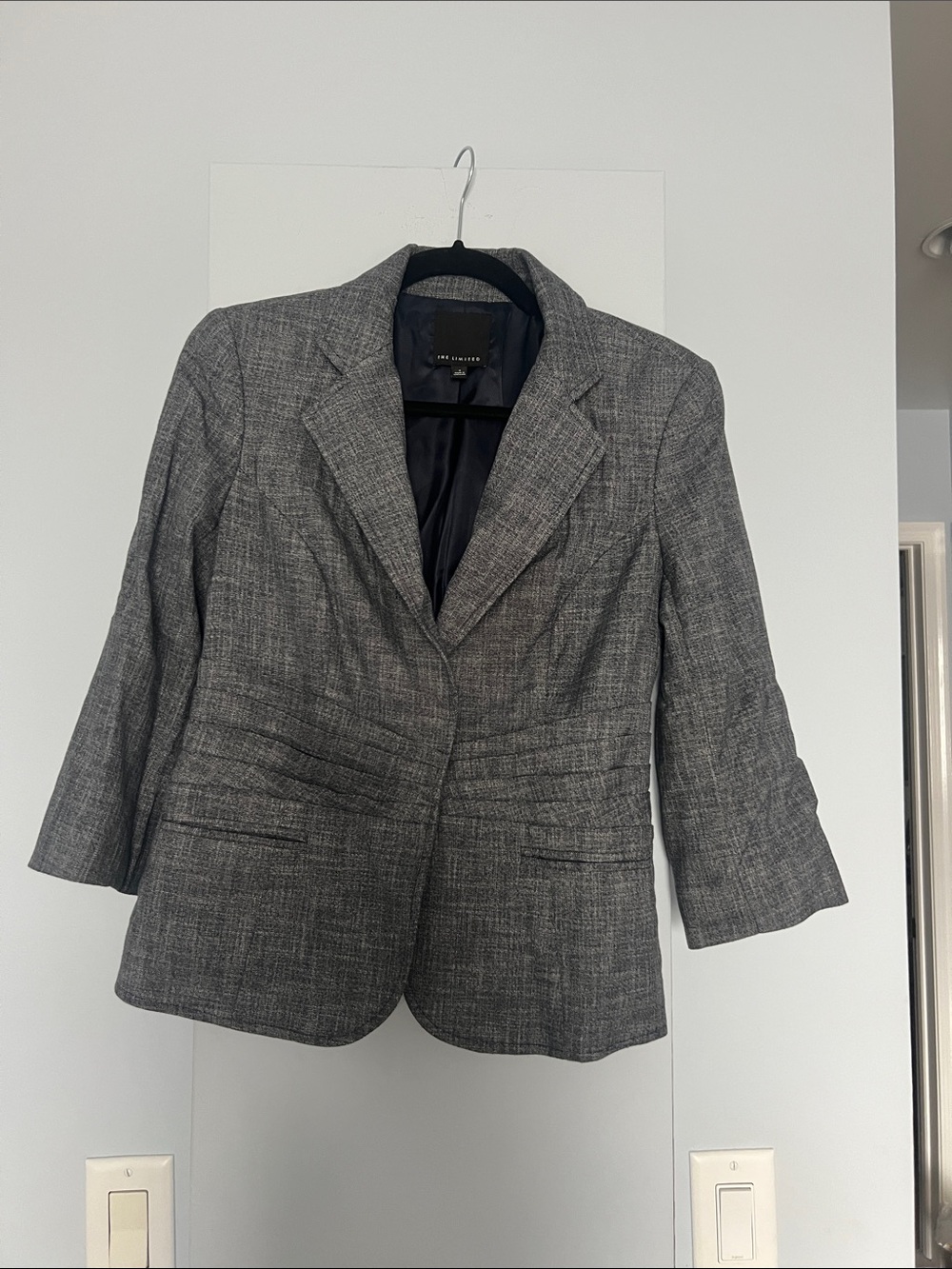 The Limited Gray Women's Tailored Blazer